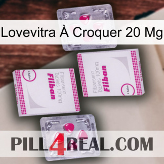Lovevitra À Croquer 20 Mg 33
